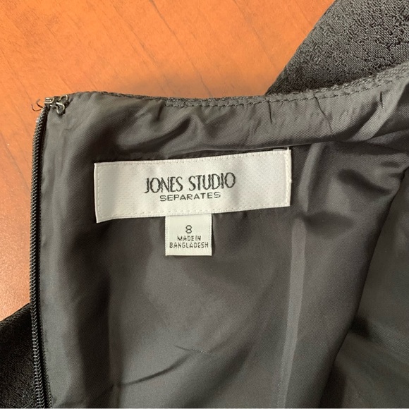 Jones Studio Size 8 Black Dress - Picture 10 of 11
